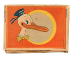 "WADDLING DONALD DUCK" BOXED CELLULOID WIND-UP.