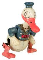 "WADDLING DONALD DUCK" BOXED CELLULOID WIND-UP.