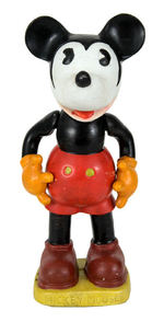 "MICKEY MOUSE" OUTSTANDING NEAR MINT EXAMPLE OF THE LARGEST SIZE 1930s MICKEY BISQUE.