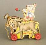 "PINOCCHIO" FISHER-PRICE PULL TOY.