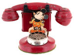 MICKEY MOUSE TOY TELEPHONE RARE BANK VARIETY.