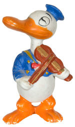 DONALD DUCK WITH VIOLIN BISQUE (SIZE VARIETY).