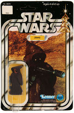 "STAR WARS - JAWA" ACTION FIGURE ON CARD.