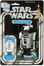 "STAR WARS - ARTOO-DETOO (R2-D2)" ACTION FIGURE ON CARD.