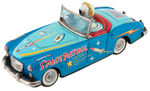 "SPACE PATROL X-5" TIN LITHO FRICTION CAR.