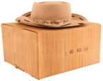 "ROY ROGERS DOUBLE R BAR RANCH" BOXED HAT.