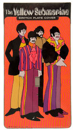 THE BEATLES "THE YELLOW SUBMARINE SWITCH PLATE COVER."