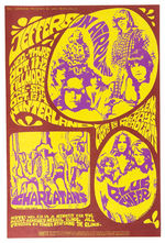 BILL GRAHAM CONCERT POSTER BG-88 FEATURING JEFFERSON AIRPLANE.