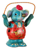 ELEPHANT SKIPPING ROPE WIND-UP TOY.