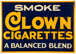 "SMOKE CLOWN CIGARETTES"/"FRANKFURTER" CIGAR BOX.