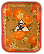 "ORANGE CRUSH" SERVING TRAY.