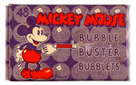 "MICKEY MOUSE BUBBLE BUSTER" TOY GUN LOT.