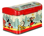 "MICKEY MOUSE TREASURE CHEST" BANK.
