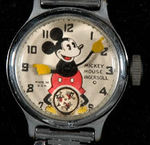 "INGERSOLL MICKEY MOUSE" EXTREMELY RARE DISPLAY WITH TWO WATCHES.