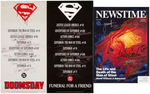 "THE DEATH OF SUPERMAN" MULTI-SIGNED PROMOTIONAL LOT.