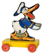 DAPPER DONALD DUCK FISHER PRICE PULL TOY.