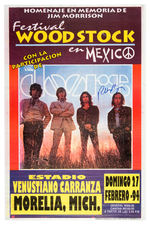 WOODSTOCK MEXICO SIGNED POSTER.