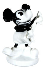 MICKEY MOUSE PLAYING BANJO PORCELAIN FIGURINE BY ROSENTHAL.