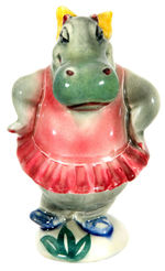 FANTASIA HIPPO FIGURINE BY VERNON KILNS.