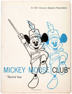 "MICKEY MOUSE CLUB" ADVERTISER'S PROMOTIONAL BOOK.