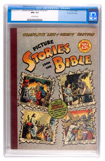 PICTURE STORIES FROM THE BIBLE #NN 1945 CGC 9.4 CREAM TO OFF-WHITE PAGES GAINES FILE COPY.