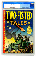 TWO-FISTED TALES #23 SEPTEMBER OCTOBER 1951CGC 9.6 WHITE PAGES GAINES FILE COPY.