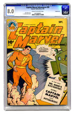 CAPTAIN MARVEL ADVENTURES #39 SEPTEMBER 1944 CGC 8.0 CREAM TO OFF-WHITE PAGES CROWLEY COPY.