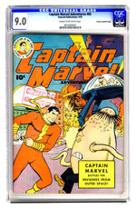 CAPTAIN MARVEL ADVENTURES #65 SEPTEMBER 1946 CGC 9.0 CREAM TO OFF-WHITE PAGES CROWLEY COPY/FILE COPY