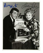 DEAN MARTIN AND LUCILLE BALL SIGNED PHOTO.