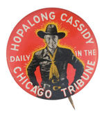 "HOPALONG CASSIDY DAILY IN THE CHICAGO TRIBUNE" FROM HAKE COLLECTION & CPB.