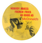 McDONALD'S FRENCH FRY PROMOTION BUTTON.