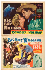 WESTERN COWBOY GROUP OF SIX MOVIE TITLE LOBBY CARDS.