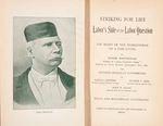 EXCEPTIONAL LABOR ISSUES 1894 HARD COVER WITH DEBS & K. OF L. LEADER ON COVER PLUS PLATES.