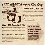 LONE RANGER THREE SCARCE INSTRUCTION PAPERS FOR RINGS PLUS ONE MAILER.