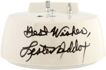 LESTER MADDOX 1972 ALARM CLOCK AND WRIST WATCH SIGNED AND INSCRIBED.