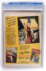 "WINGS COMICS" #23 JULY 1942 CGC 7.5 WHITE PAGES.