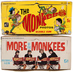 "THE MONKEES" GUM CARD LOT.