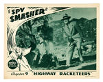 "SPY SMASHER" LOBBY CARD.