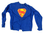 "SUPERMAN OFFICIAL PLAY SUIT."