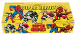 "MARVEL SUPER HEROES" FULL GUM CARD DISPLAY BOX.