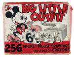 MICKEY MOUSE "THE BIG LITTLE OUTFIT" RARE ENGLISH BOXED BLB SET.