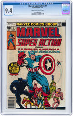 CGC TRIO FEATURING "CAPTAIN AMERICA."