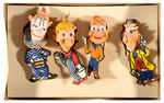 "HOWDY DOODY FINGER PUPPETTES" IN DIE-CUT STORE BOX.