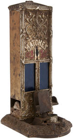 “1¢ MATCHES” STORE COUNTER DISPENSER/CIGAR CUTTER COMBINATION.