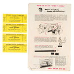 "STORY STAGE STARRING JACKIE GLEASON AND HIS TV TROUPE" BOXED PUNCH-OUT DOLLS AND STAGE.