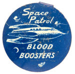 "SPACE PATROL BLOOD BOOSTER" RARE 1952 TAB.