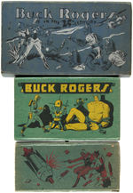 "BUCK ROGERS" PENCIL BOX TRIO.