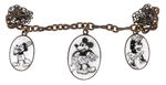 MICKEY & MINNIE MOUSE COHN & ROSENBERGER NECKLACE.