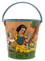 "SNOW WHITE" SAND PAIL & SHOVEL.