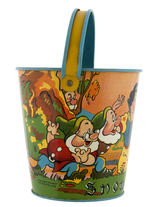 "SNOW WHITE" SAND PAIL & SHOVEL.